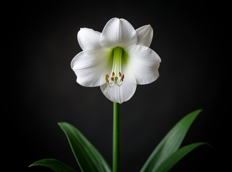 Amaryllis als Trauerblume