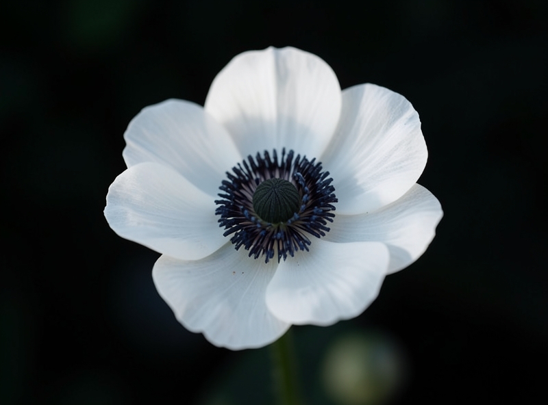 Anemone als Trauerblume