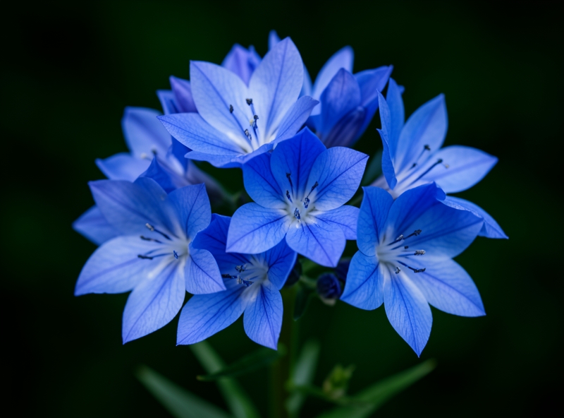 Enzian als Trauerblume