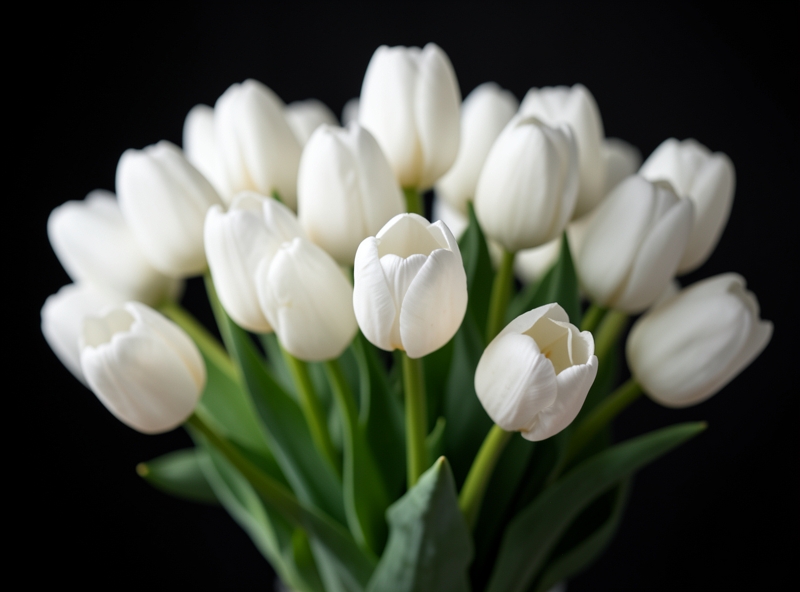 Tulpe als Trauerblume