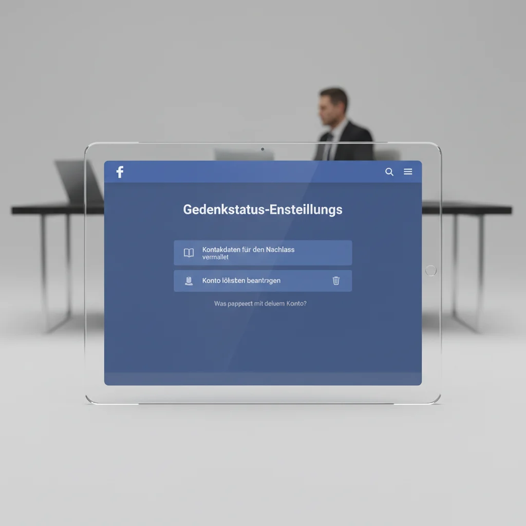 Facebook Gedenkstatus