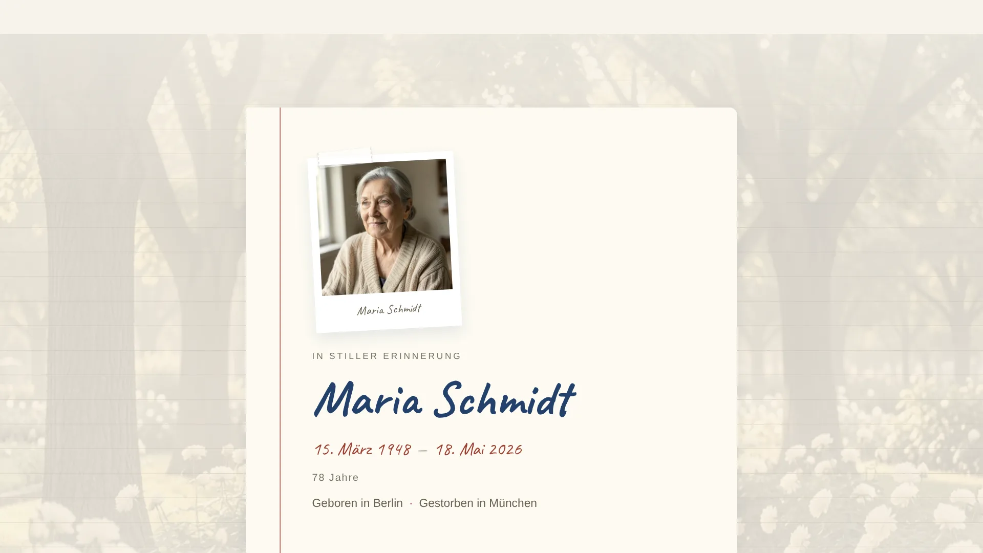 Vorschau des Designs Handschrift