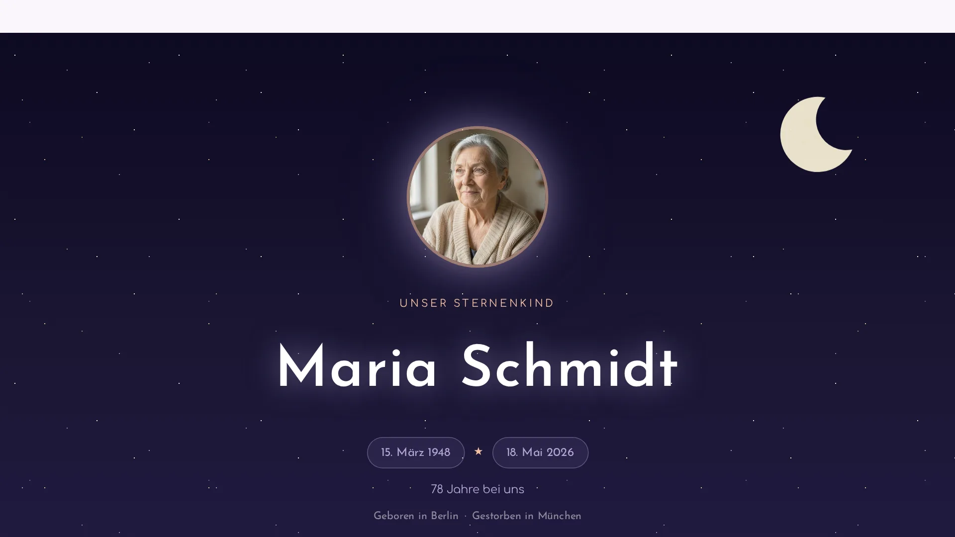 Vorschau des Designs Sternenkind
